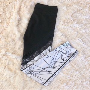 Fabletics full length mesh inlet leggings